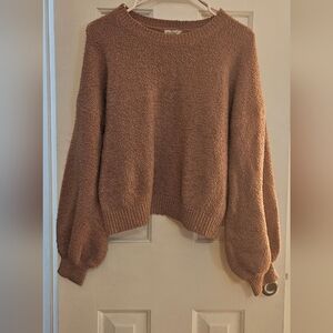 Sweet dusty rose comfiest sweater